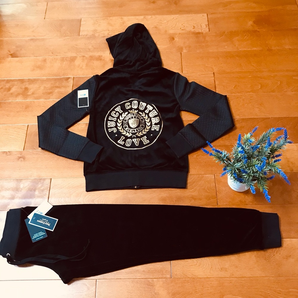 Juicy Couture velour hoodie and zuma pant